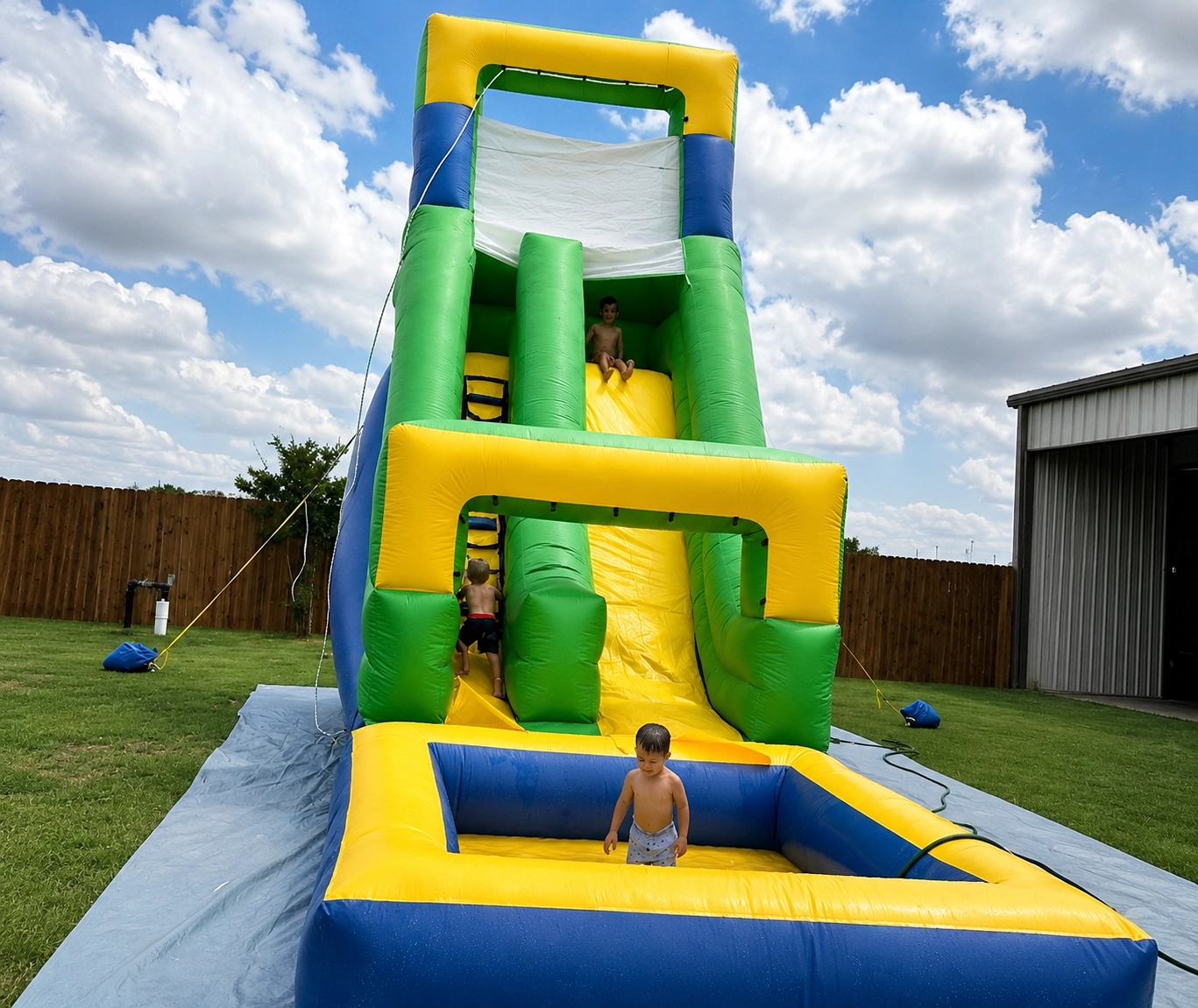 22FT Water Slide bounce house rental in San Angelo