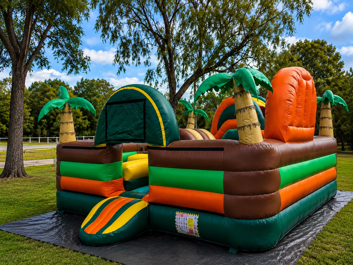 Obstacle Course bounce house rental in San Angelo