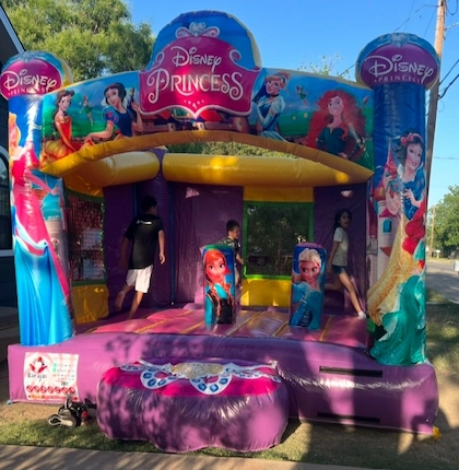 Princess bounce house