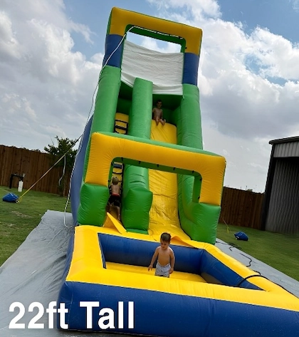 22 ft water slide